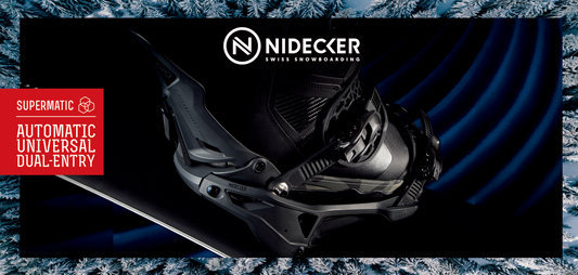 最強快穿單板滑雪固定器｜ Nidecker Supermatic