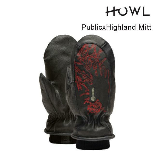 23/24 HOWL PUBLIC X HIGHLAND MITT 手套