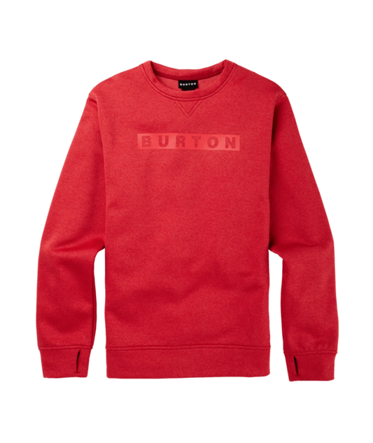 22/23 Burton M OAK CREW HEATHER 中層衣