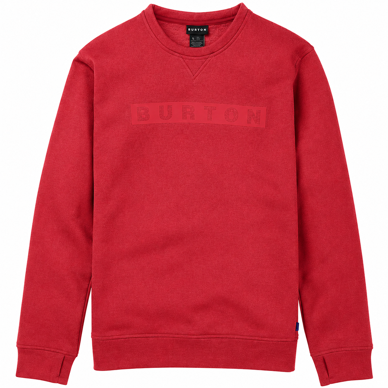 22/23 Burton M OAK CREW HEATHER 中層衣
