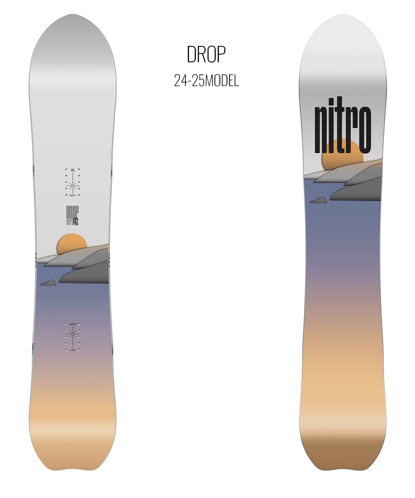 24/25 Nitro Women DROP 單板雪板