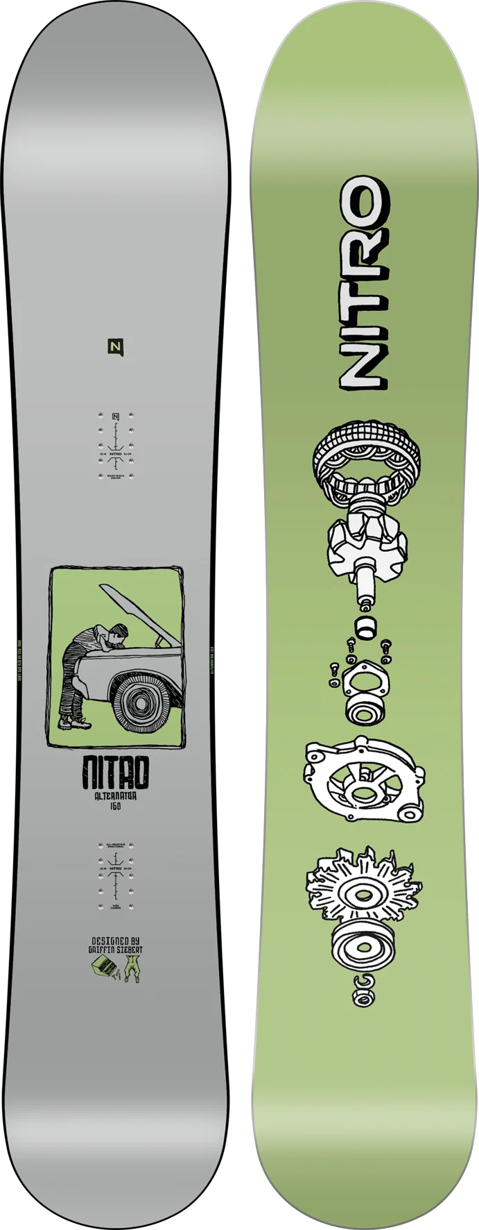 25/26 Nitro ALTERNATOR 單板雪板