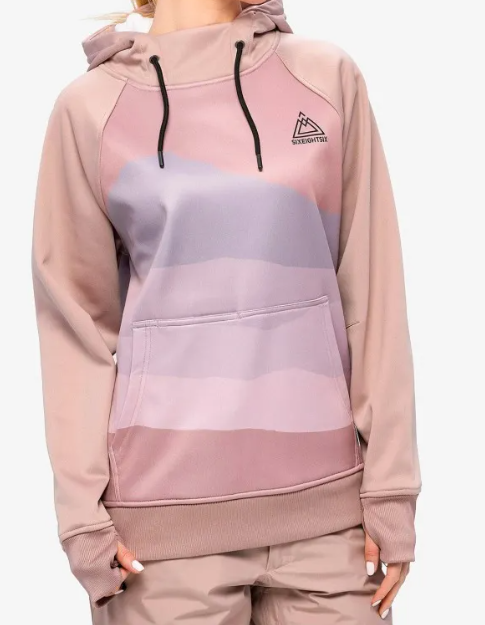 23/24 686 WOMEN BONDED FLC PULLOVER HOODY 中層帽T