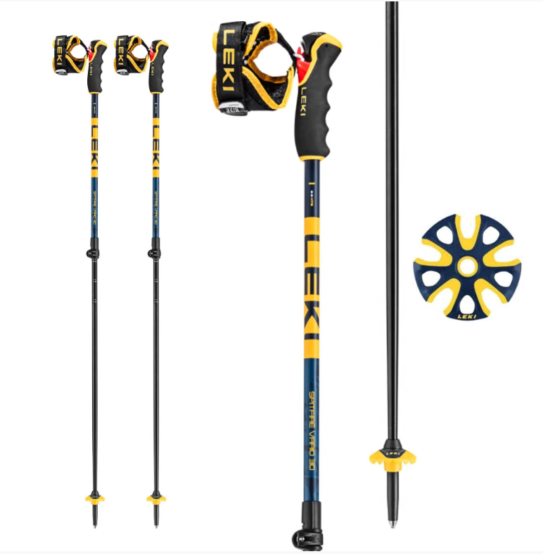 24/25 LEKI SPITFIRE VARIO 3D 雪杖