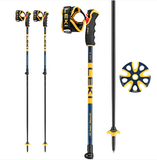 24/25 LEKI SPITFIRE VARIO 3D 雪杖