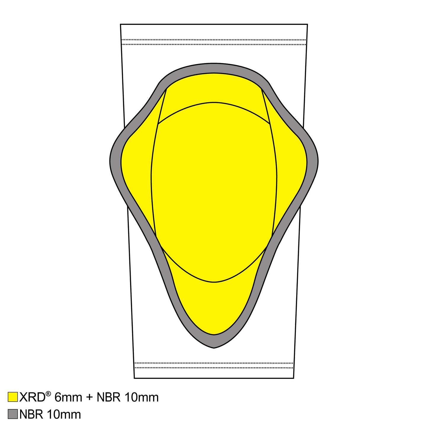 25/26 鎧武者 KNEE PADS 護膝 YM-1718